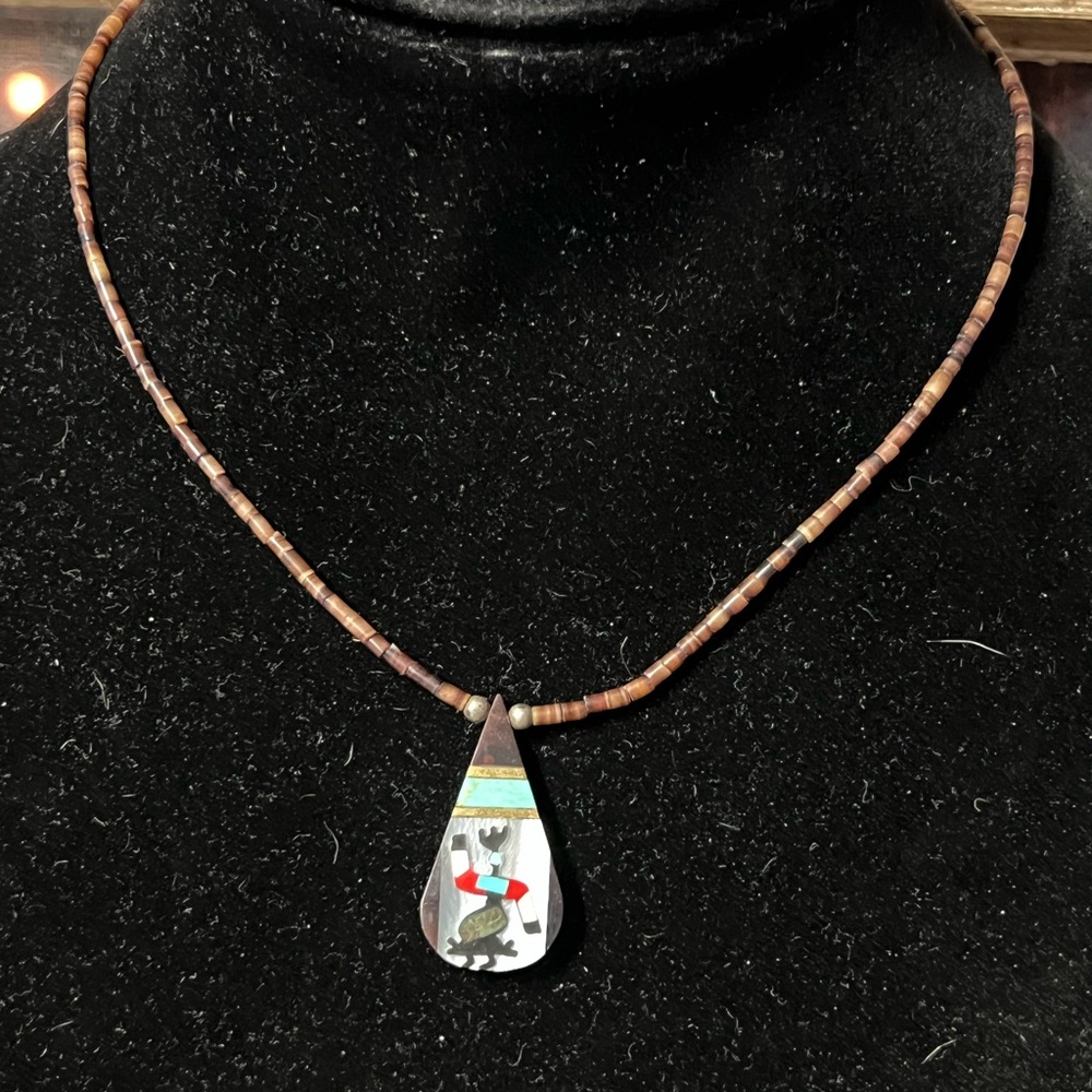 Vintage Zuni heishi necklace